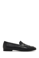 Women's Black Buckled Leather Loafer | Derimod Women's Black Buckled Leather Loafer | Derimod