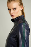 Victoria Women's Leather Jacket | Derimod Victoria Women's Leather Jacket | Derimod
