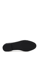 Women's Black Buckled Leather Loafer | Derimod Women's Black Buckled Leather Loafer | Derimod