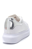 Kadın Beyaz Kalın Tabanlı Sneaker | Derimod Kadın Beyaz Kalın Tabanlı Sneaker | Derimod