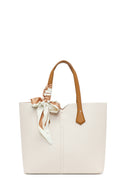Woman Cream Long-Strap Shoulder Bag | Derimod Woman Cream Long-Strap Shoulder Bag | Derimod