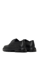 Men's Black Lace-Up Thick-Soled Leather Casual Shoe | Derimod Men's Black Lace-Up Thick-Soled Leather Casual Shoe | Derimod