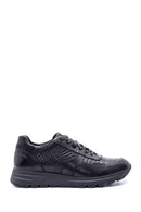Men's Leather Crocodile Pattern Sneaker | Derimod Men's Leather Crocodile Pattern Sneaker | Derimod