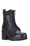 High Heeled Women's Leather Boots | Derimod High Heeled Women's Leather Boots | Derimod