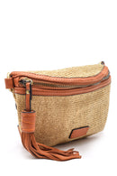 Women's Straw Waist Bag | Derimod Women's Straw Waist Bag | Derimod