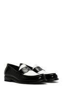 Women's Black Leather Masculine Loafer | Derimod Women's Black Leather Masculine Loafer | Derimod