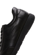 Erkek Siyah Deri Sneaker | Derimod Erkek Siyah Deri Sneaker | Derimod