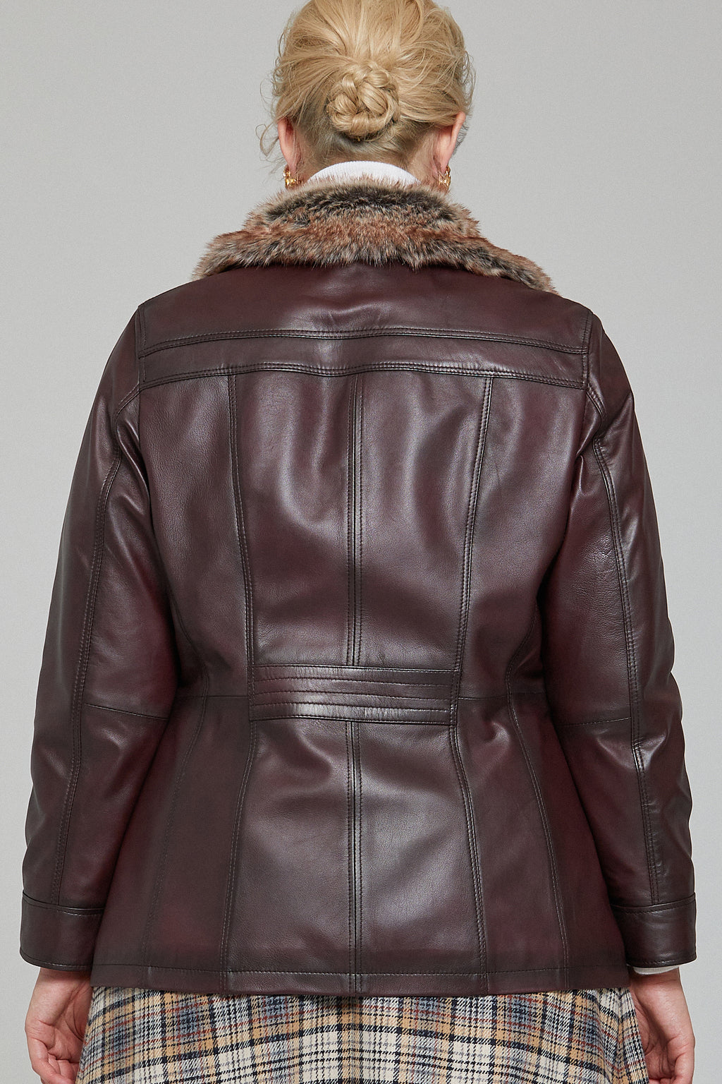 Mira (plus) Kadın Bordo Mont