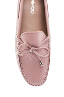 Women's Powder Leather Loafer | Derimod Women's Powder Leather Loafer | Derimod