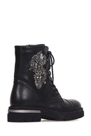 Women's Stone Detailed Boots | Derimod Women's Stone Detailed Boots | Derimod
