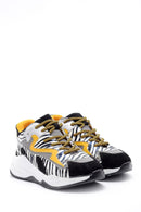 Women's Patterned Sneaker | Derimod Women's Patterned Sneaker | Derimod