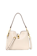 Woman Cream Long-Strap Shoulder Bag | Derimod Woman Cream Long-Strap Shoulder Bag | Derimod