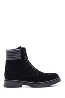 Men's Suede Leather Zippered Boots | Derimod Men's Suede Leather Zippered Boots | Derimod