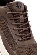 ACBC x Derimod Men's Brown Lace-Up Sneakers | Derimod ACBC x Derimod Men's Brown Lace-Up Sneakers | Derimod