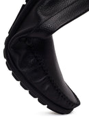 Erkek Siyah Deri Loafer | Derimod Erkek Siyah Deri Loafer | Derimod