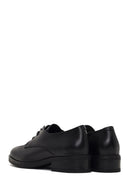 Women's Black Lace-up Leather Masculine Shoe | Derimod Women's Black Lace-up Leather Masculine Shoe | Derimod