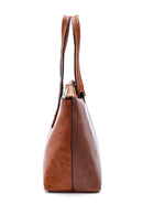 Women's Printed Classic Shoulder Bag | Derimod Women's Printed Classic Shoulder Bag | Derimod