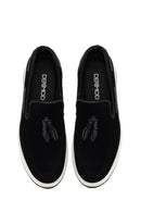 Men's Black Suede Leather Casual Loafer | Derimod Men's Black Suede Leather Casual Loafer | Derimod