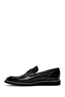 Men's Black Leather Casual Loafer | Derimod Men's Black Leather Casual Loafer | Derimod