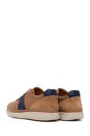 Male Beige Lace-Up Leather Casual Sneaker | Derimod Male Beige Lace-Up Leather Casual Sneaker | Derimod