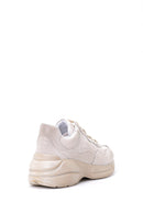 Women's High-Sole Leather Sneaker | Derimod Women's High-Sole Leather Sneaker | Derimod