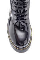 Women's Patent Leather Boots | Derimod Women's Patent Leather Boots | Derimod