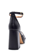 Women's Leather High Heel Sandals | Derimod Women's Leather High Heel Sandals | Derimod