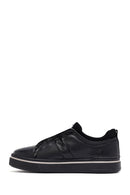 Erkek Siyah Deri Sneaker | Derimod Erkek Siyah Deri Sneaker | Derimod