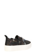Embroidered Women's Sneaker | Derimod Embroidered Women's Sneaker | Derimod