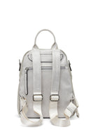 Women's Gray Long Strap Backpack | Derimod Women's Gray Long Strap Backpack | Derimod