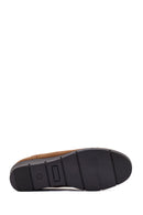 Women's Brown Wedge Heel Suede Leather Comfort Loafer | Derimod Women's Brown Wedge Heel Suede Leather Comfort Loafer | Derimod