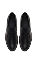 Erkek Siyah Deri Klasik Loafer | Derimod Erkek Siyah Deri Klasik Loafer | Derimod