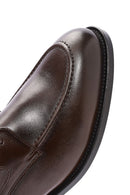 Men's Brown Laced Leather Classic Shoes | Derimod Men's Brown Laced Leather Classic Shoes | Derimod