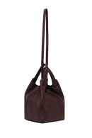 Woman Brown Casual Leather Shoulder Bag | Derimod Woman Brown Casual Leather Shoulder Bag | Derimod