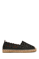 Women's Black Espadrille | Derimod Women's Black Espadrille | Derimod
