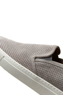 Men's Gray Suede Leather Sports Loafer | Derimod Men's Gray Suede Leather Sports Loafer | Derimod