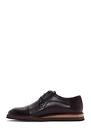 Men's Brown Lace-up Leather Casual Shoes | Derimod Men's Brown Lace-up Leather Casual Shoes | Derimod