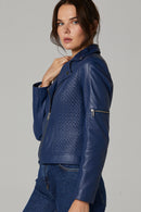 Colette Women's Leather Jacket | Derimod Colette Women's Leather Jacket | Derimod