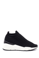 Kadın Siyah Kalın Tabanlı Sneaker | Derimod Kadın Siyah Kalın Tabanlı Sneaker | Derimod
