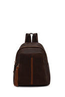 Woman Brown Casual Backpack | Derimod Woman Brown Casual Backpack | Derimod