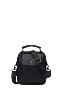 Male Black Leather Handbag | Derimod Male Black Leather Handbag | Derimod