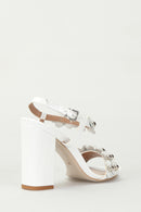 Flower Detailed Women's Sandals | Derimod Flower Detailed Women's Sandals | Derimod