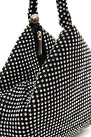 Women's Black Stone Handbag | Derimod Women's Black Stone Handbag | Derimod