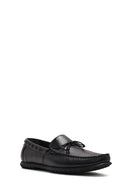 Men's Black Leather Casual Loafer | Derimod Men's Black Leather Casual Loafer | Derimod