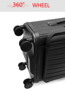 D-Pack Unisex Black Cabin Size Suitcase | Derimod D-Pack Unisex Black Cabin Size Suitcase | Derimod
