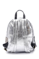 Women's Snakeskin Pattern Detailed Backpack | Derimod Women's Snakeskin Pattern Detailed Backpack | Derimod