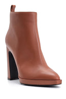 Women's Heeled Leather Boots | Derimod Women's Heeled Leather Boots | Derimod