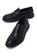 Erkek Siyah Deri Casual Loafer | Derimod Erkek Siyah Deri Casual Loafer | Derimod