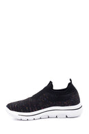 Kadın Siyah Desenli Kumaş Sneaker | Derimod Kadın Siyah Desenli Kumaş Sneaker | Derimod