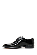 Men's Black Patent Leather Classic Shoes | Derimod Men's Black Patent Leather Classic Shoes | Derimod